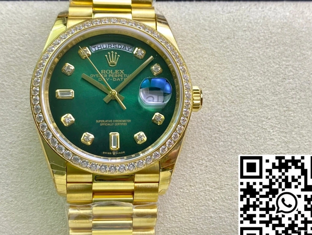 Factory Date Yellow M128348RBR-0035 Rolex Day EW Gold 0322
